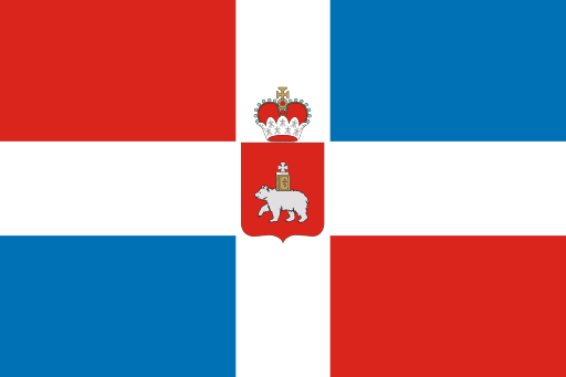 Флаг Пермской области